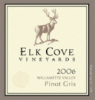 0 Elk Cove - Pinot Gris Willamette Valley (750ml)
