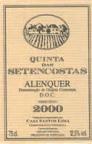 0 Quinta das Setencostas - Alenquer (750ml)